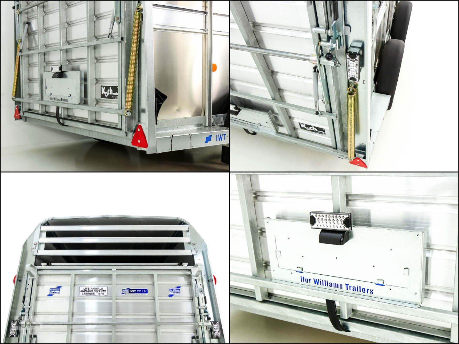 Anhänger typu Ifor Williams Viehanhänger TA510 12x7 178x372 Höhe:213 3,5t|Doppelstock (Vi11651846Iw), Neumaschine v Winsen (Luhe) (Obrázek 15)